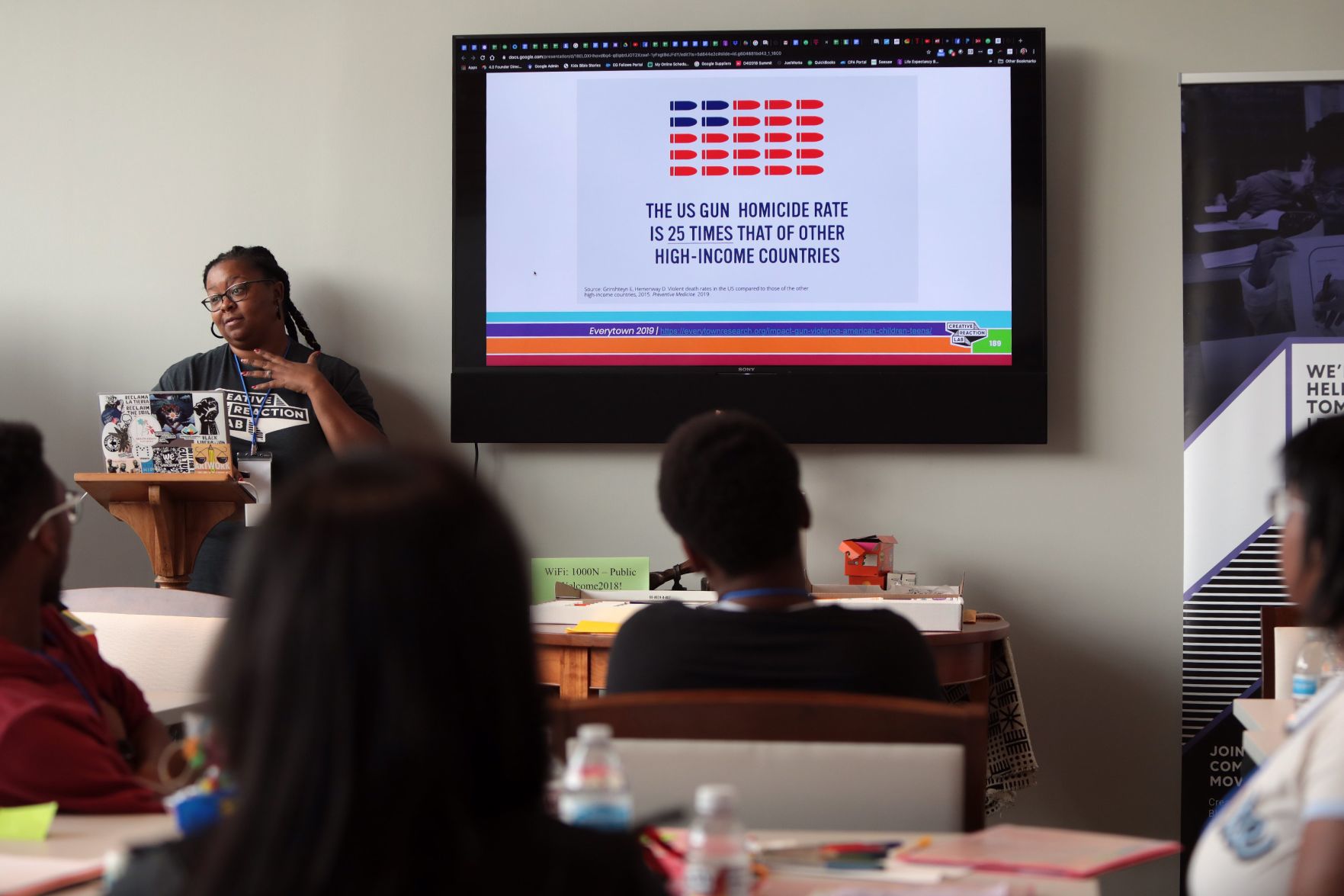 Young leaders look for ways to eliminate gun violence